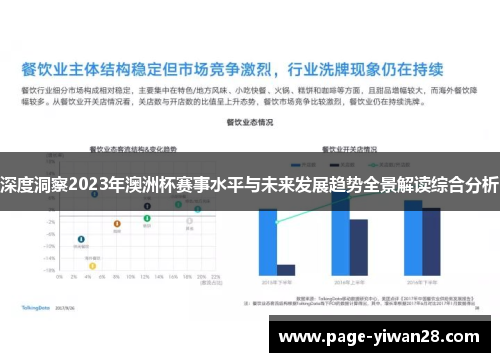深度洞察2023年澳洲杯赛事水平与未来发展趋势全景解读综合分析 深度洞察2023年澳洲杯赛事水平与未来发展趋势全景解读综合分析